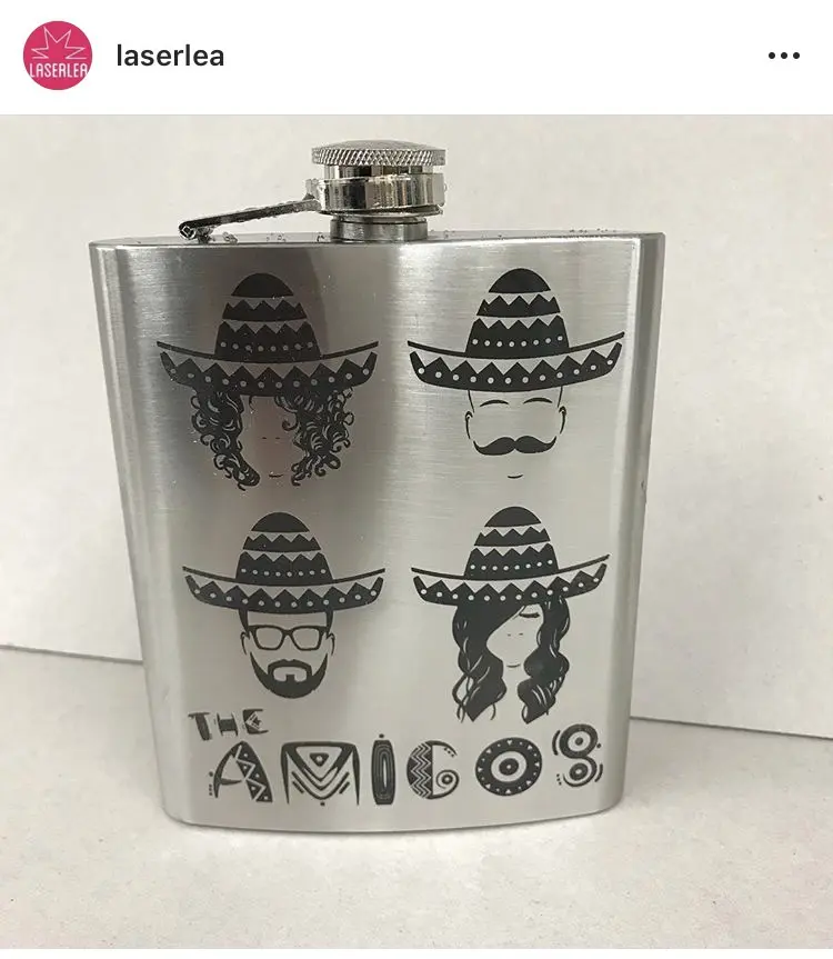 Laser cutting and engraving example 4 by Laserlea